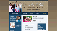 Desktop Screenshot of holtonobgyn.com